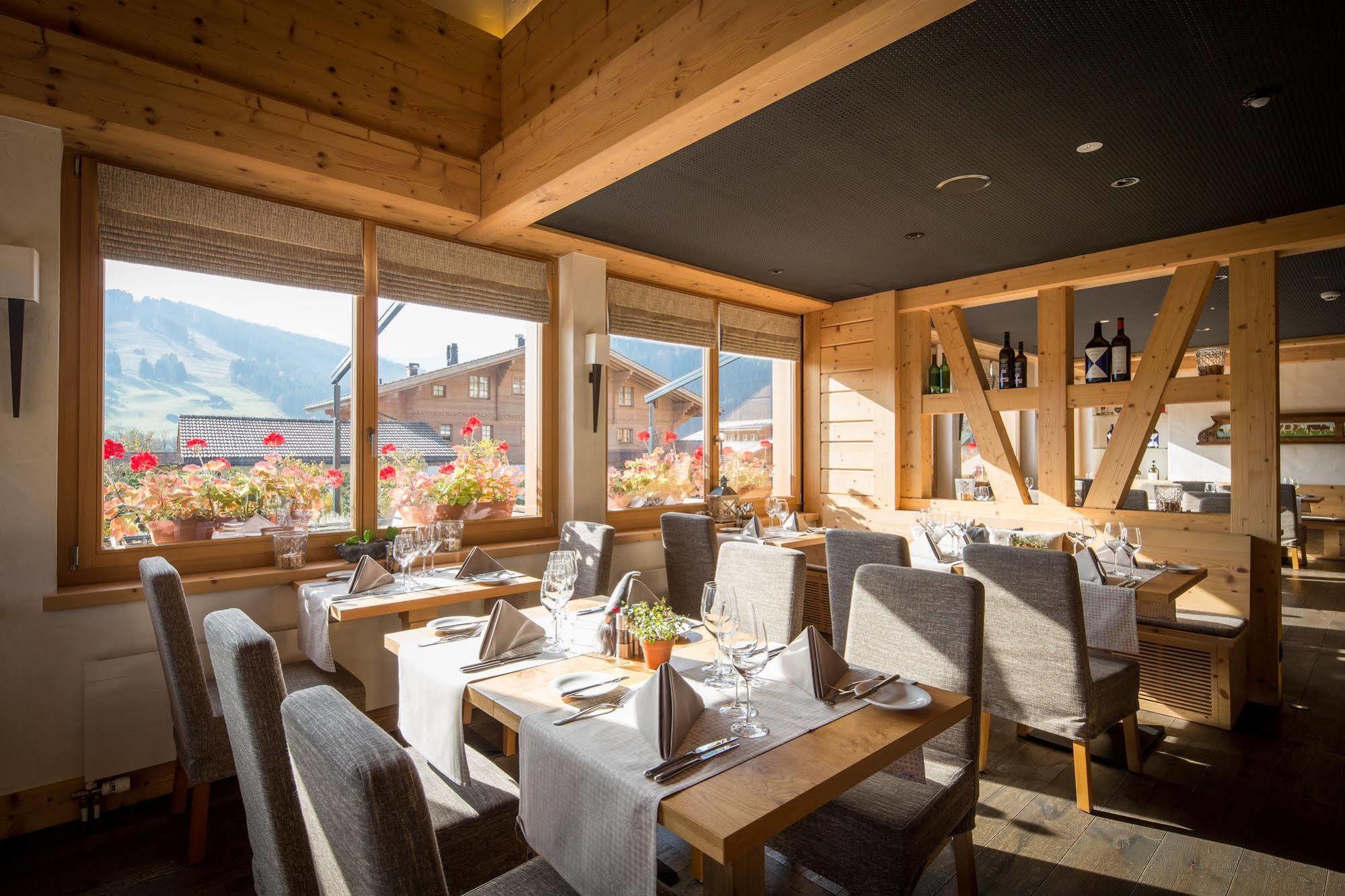 Hotel Spitzhorn Superieur Gstaad Exterior foto