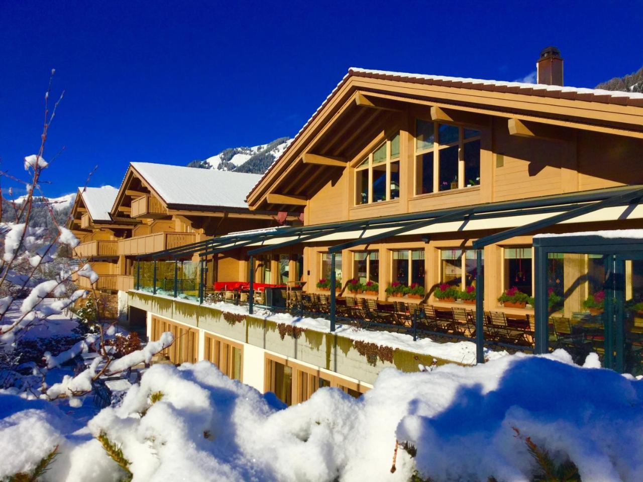 Hotel Spitzhorn Superieur Gstaad Exterior foto